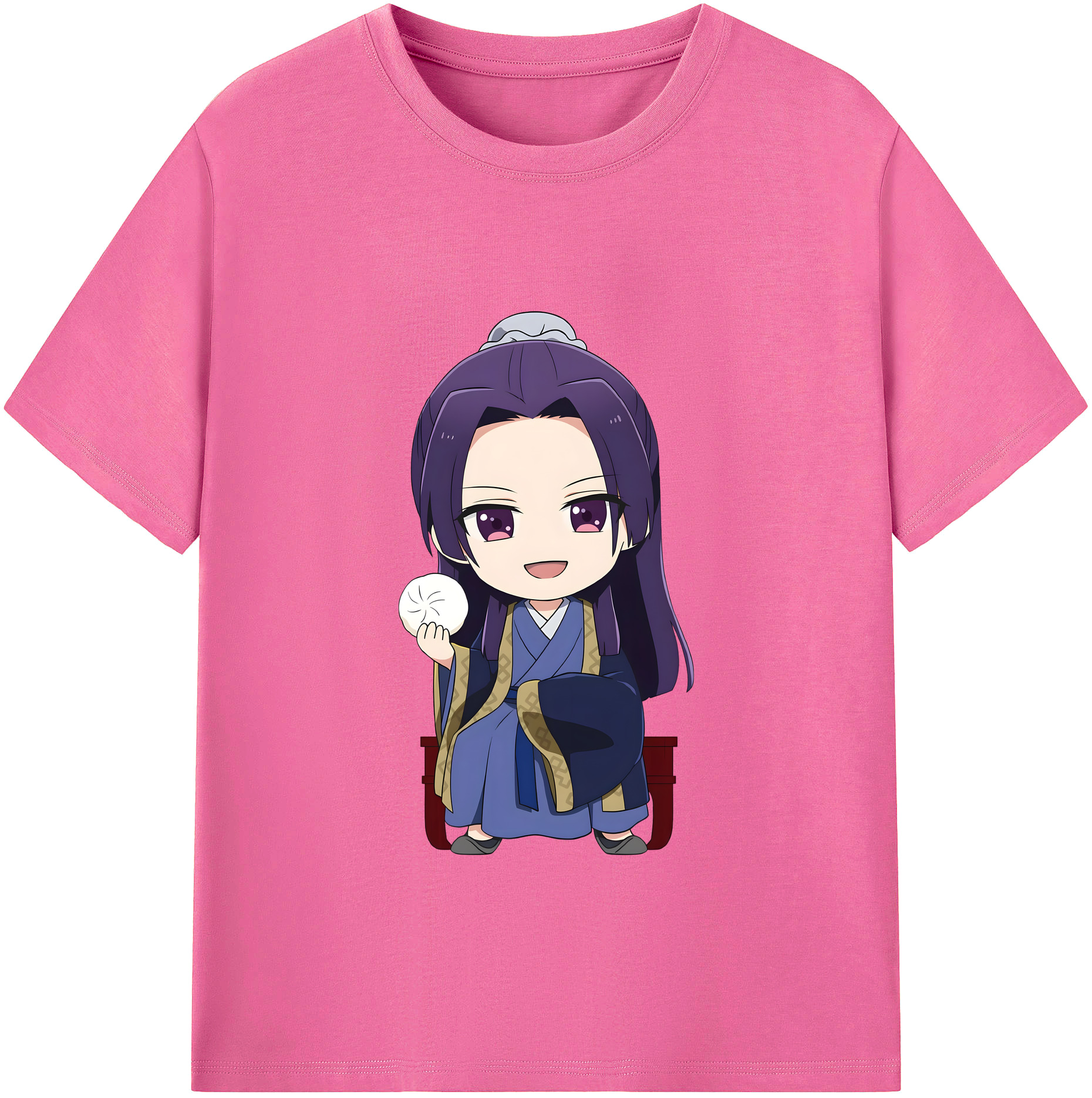 （画像用） 薬屋のひとりごと The Apothecary Diaries レディースカジュアルプリントTシャツ（綿100％）